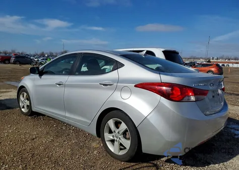2013 Hyundai Elantra Gls from USA, damaged, VIN KMHDH4AEXDU842284